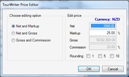 TourWriter Price Editor
